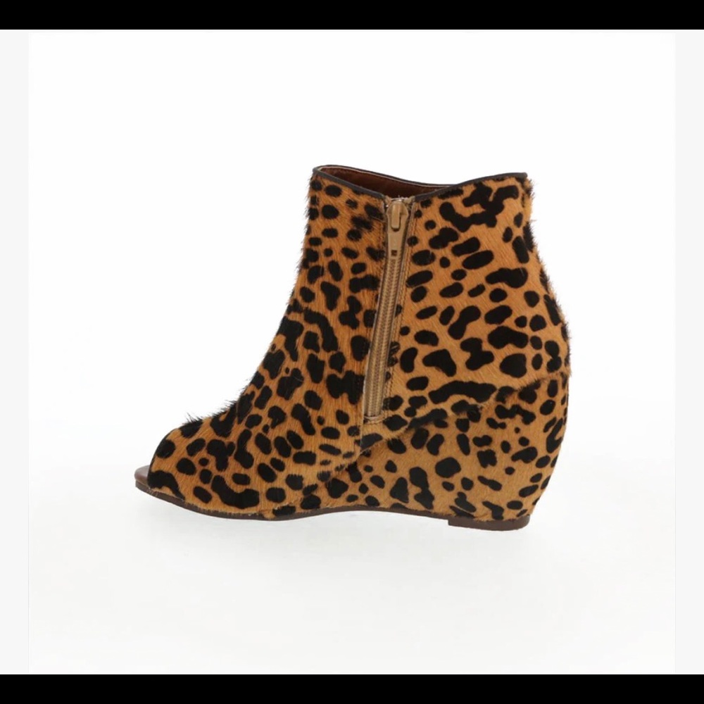 NAUGHTY MONKEY Leopard Wedge shoes - Picture 3 of 16